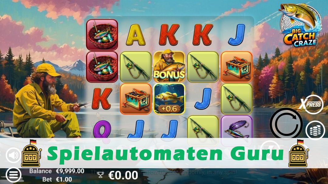 Demo des Spielautomaten Big Catch Craze
