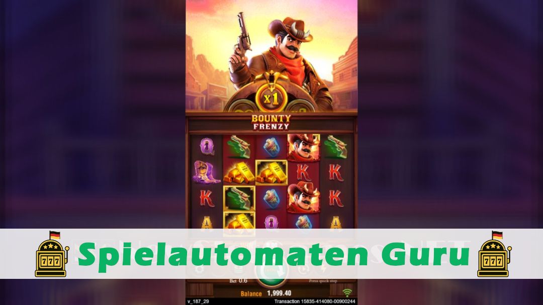 Screenshot der Demo-Version des Spiels Bounty Frenzy Demo des Spielautomaten Bounty Frenzy