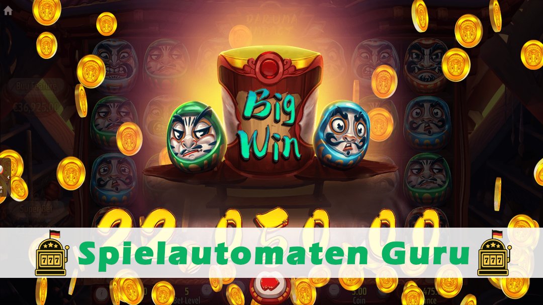 Screenshot der Demo-Version des Spiels Daruma Impact Demo des Spielautomaten Daruma Impact