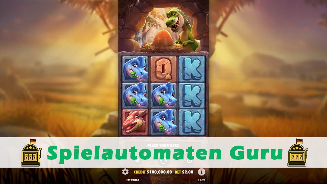 Demo des Spielautomaten Dino Drop