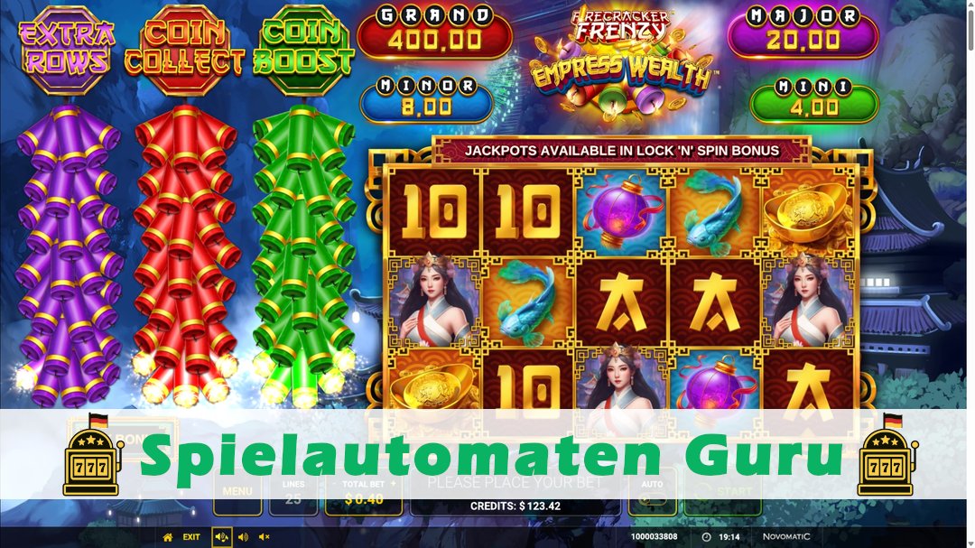 Demo des Spielautomaten Firecracker Frenzy Empress Wealth
