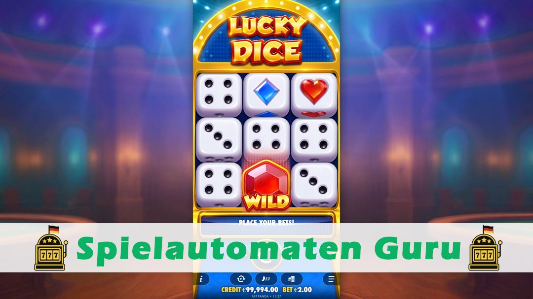 Screenshot der Demo-Version des Spiels Lucky Dice Demo des Spielautomaten Lucky Dice
