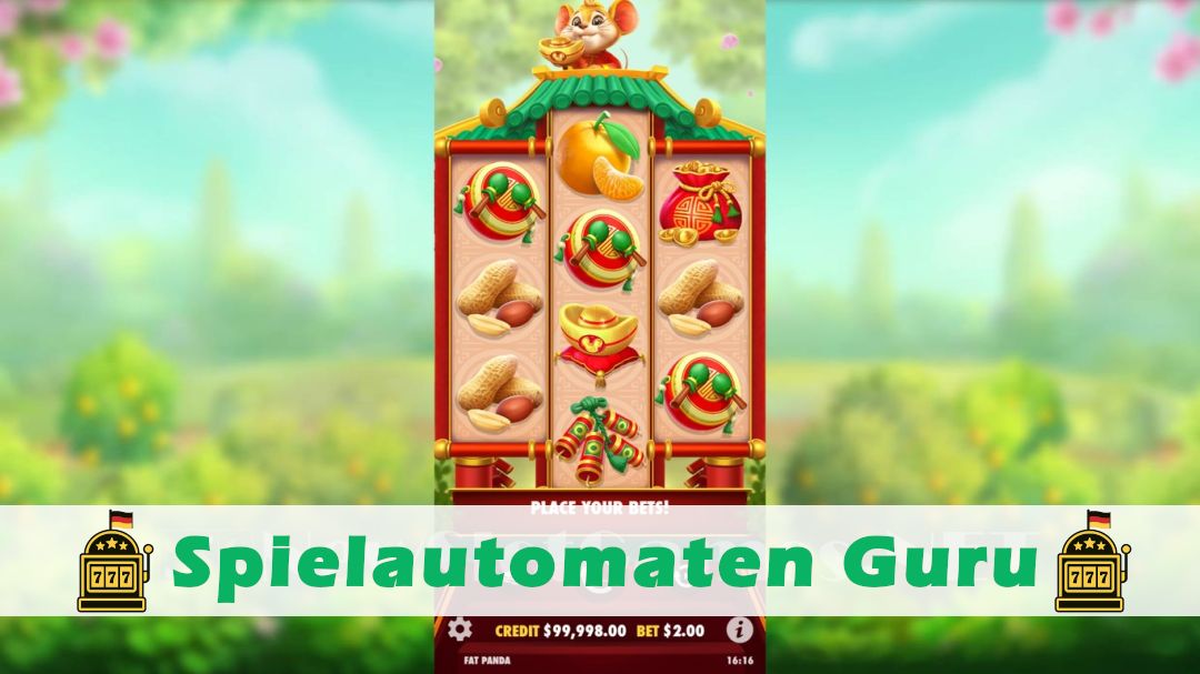 Screenshot der Demo-Version des Spiels Lucky Mouse Demo des Spielautomaten Lucky Mouse