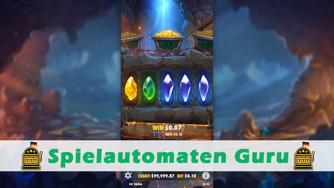 Screenshot der Demo-Version des Spiels Master Gems Demo des Spielautomaten Master Gems
