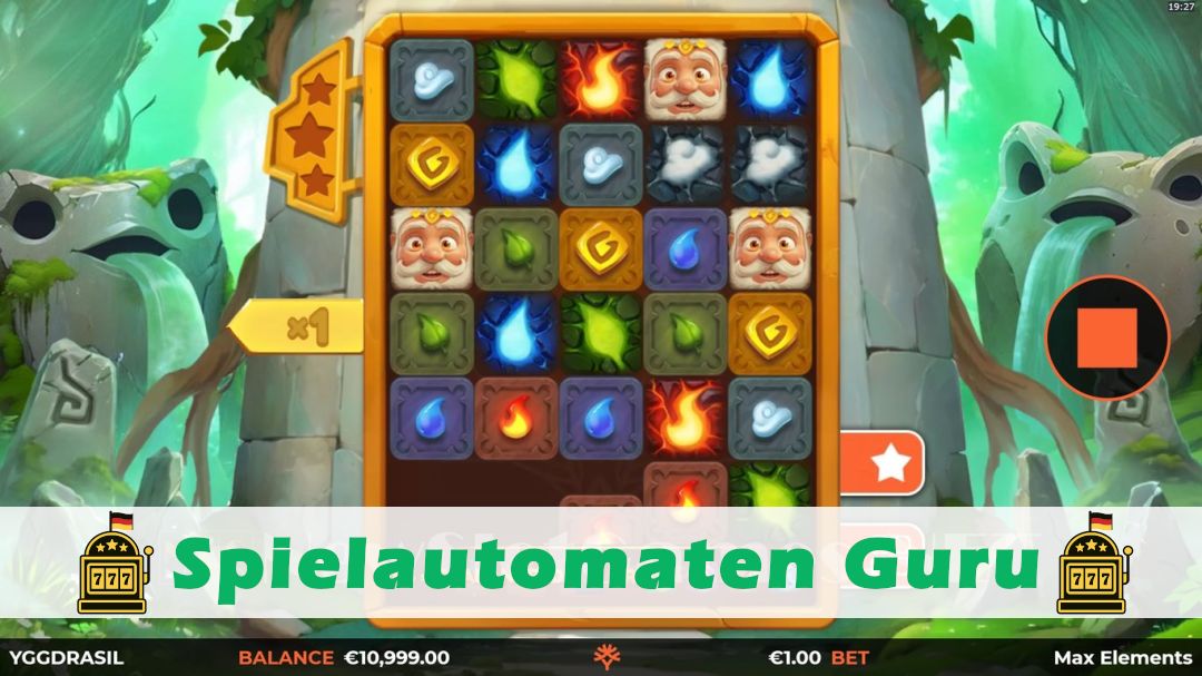 Demo des Spielautomaten Max Elements