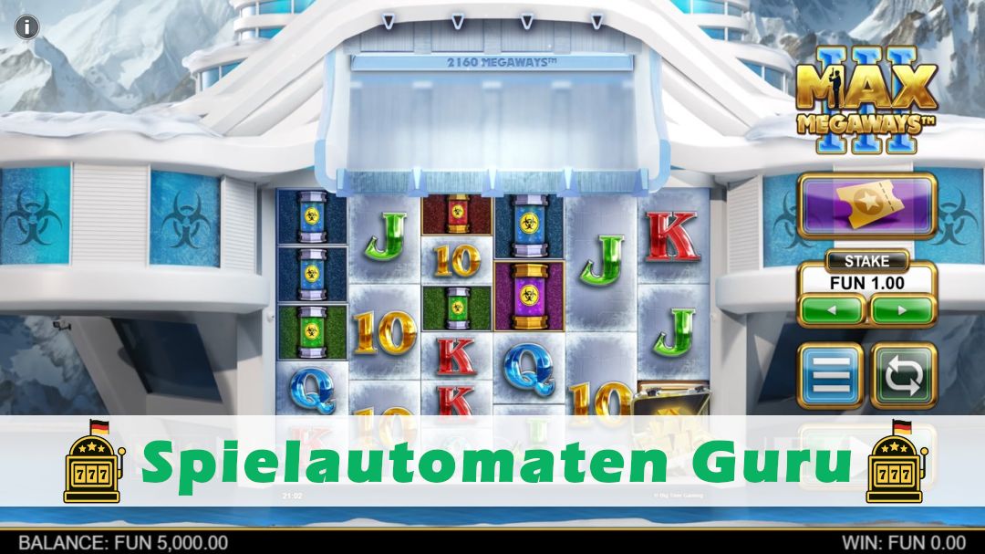 Screenshot der Demo-Version des Spiels Max Megaways 3 Demo des Spielautomaten Max Megaways 3