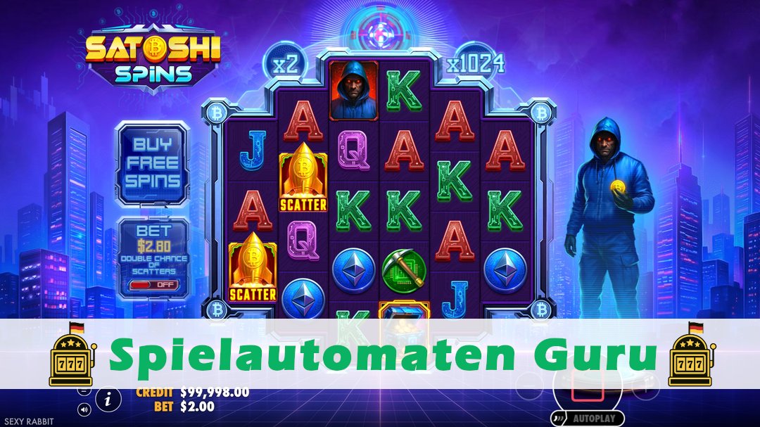 Demo des Spielautomaten Satoshi Spins