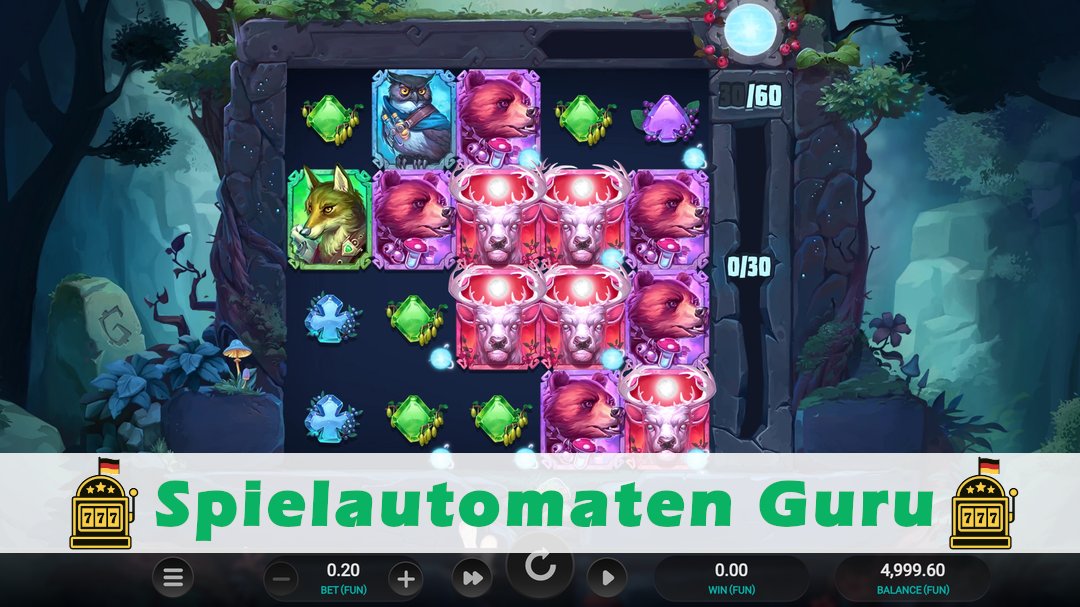 Screenshot der Demo-Version des Spiels Spirit King Demo des Spielautomaten Spirit King