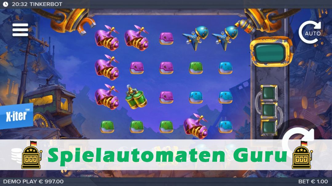 Demo des Spielautomaten Tinkerbot
