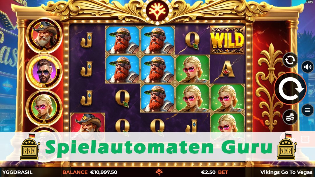 Screenshot der Demo-Version des Spiels Vikings go to Vegas Wild Fight Demo des Spielautomaten Vikings go to Vegas Wild Fight