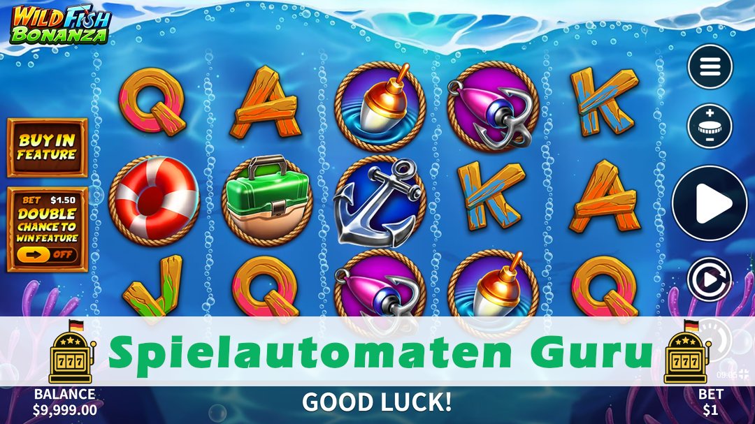 Screenshot der Demo-Version des Spiels Wild Fish Bonanza Demo des Spielautomaten Wild Fish Bonanza