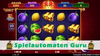 Spielautomat Symbol 10 Sparkling Crown 2 (TaDa Gaming) Slot