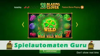 Spielautomat Symbol 20 Blazing Clover (TaDa Gaming) Slot
