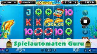 Spielautomat Symbol 40 Golden Bass (Amusnet) Slot