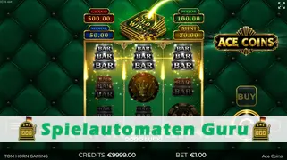 Spielautomat Symbol Ace Coins (Tom Horn Gaming) Slot