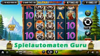 Spielautomat Symbol Alpha Instinct (Amusnet) Slot