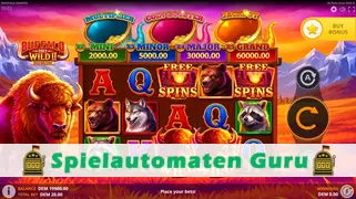 Spielautomat Symbol Buffalo Goes Wild 2 (Mancala Gaming) Slot