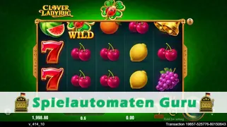 Spielautomat Symbol Clover Ladybug (TaDa Gaming) Slot
