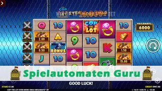 Spielautomat Symbol Cop The Lot Megaways Even More Swag (Blueprint) Slot