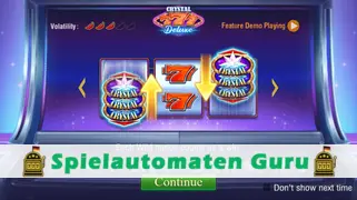 Spielautomat Symbol Crystal 777 Deluxe (TaDa Gaming) Slot