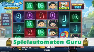 Spielautomat Symbol Cyber Pup Megaways (Pragmatic Play) Slot