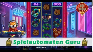 Spielautomat Symbol DJ Dog (Greentube) Slot