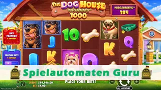 Spielautomat Symbol The Dog House Megaways 1000 (Pragmatic Play) Slot