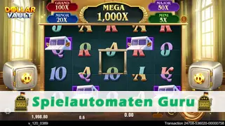 Spielautomat Symbol Dollar Vault (TaDa Gaming) Slot
