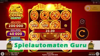 Spielautomat Symbol Dragon Coins Jackpot (Mancala Gaming) Slot
