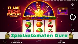 Spielautomat Symbol Flame Star Fortune Hold and Win (Onlyplay) Slot