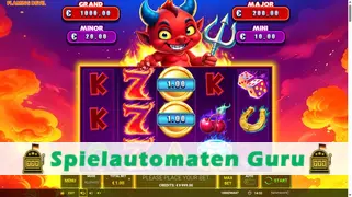 Spielautomat Symbol Flaming Devil (Greentube) Slot