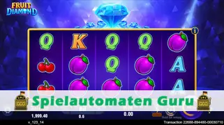 Spielautomat Symbol Fruit Diamond (TaDa Gaming) Slot