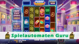 Spielautomat Symbol Furry Bonanza Megaways (Pragmatic Play) Slot