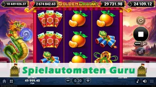 Spielautomat Symbol Golden Dragon (Amusnet) Slot