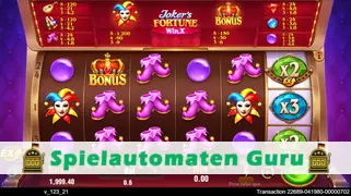 Spielautomat Symbol Jokers Fortune Win X (TaDa Gaming) Slot