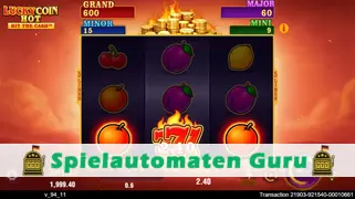 Spielautomat Symbol Lucky Coin HOT (TaDa Gaming) Slot