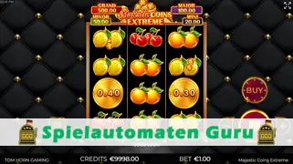 Spielautomat Symbol Majestic Coins Extreme (Tom Horn Gaming) Slot
