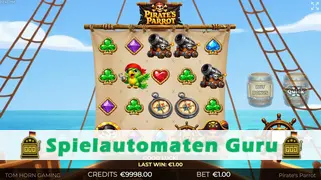 Spielautomat Symbol Pirates Parrot (Tom Horn Gaming) Slot
