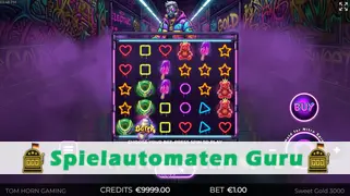 Spielautomat Symbol Sweet Gold 3000 (Tom Horn Gaming) Slot