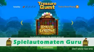 Spielautomat Symbol Treasure Quest (TaDa Gaming) Slot