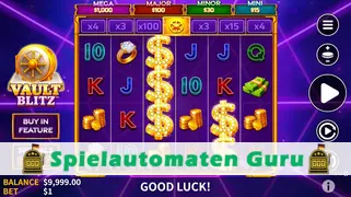 Spielautomat Symbol Vault Blitz (Skywind) Slot
