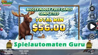 Spielautomat Symbol Wild Moose Bonanza XMAS (Skywind) Slot