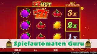 Spielautomat Symbol X7-Hot (TaDa Gaming) Slot
