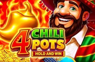 Spielautomat Symbol 4 Chili Pots Hold and Win
