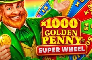 Spielautomat Symbol Golden Penny x1000 Super Wheel