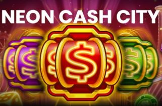 Spielautomat Symbol Neon Cash City