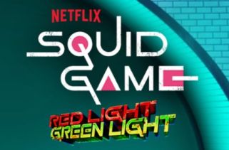 Spielautomat Symbol Squid Game Red Light, Green Light
