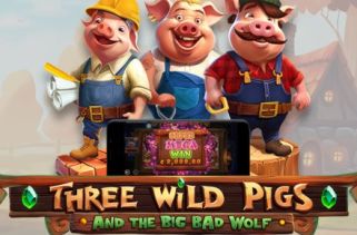 Spielautomat Symbol Three Wild Pigs and the Big Bad Wolf