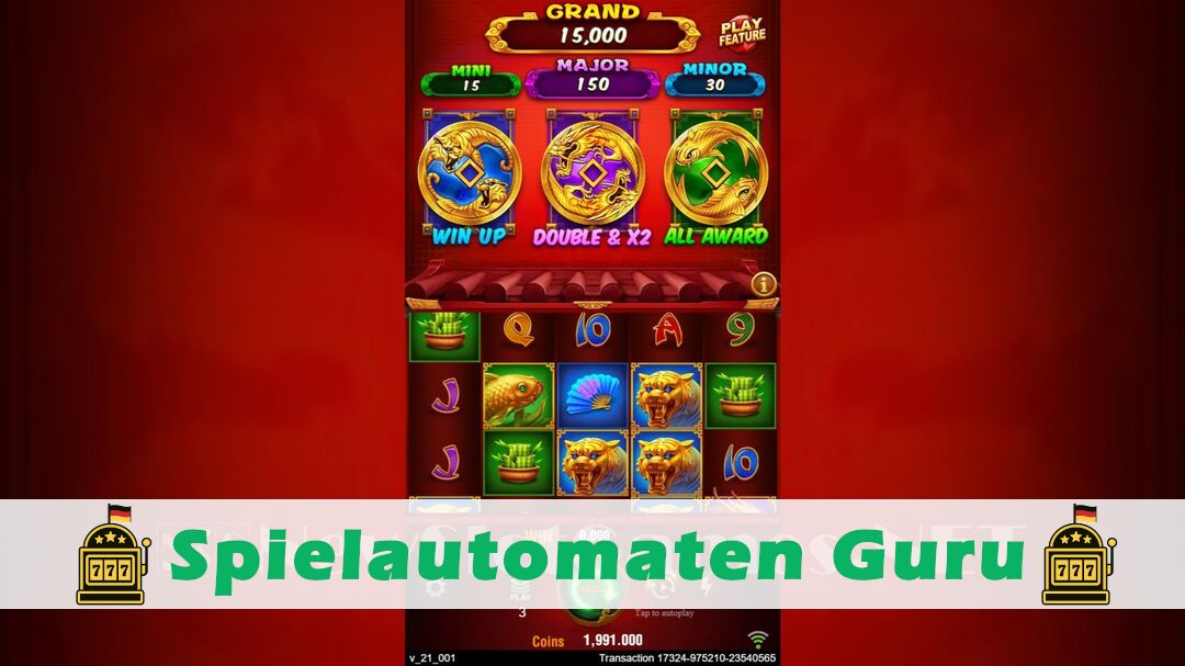 Demo des Spielautomaten 3 Coin Treasures 2 (TaDa Gaming) Slot