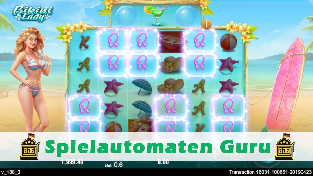 Demo des Spielautomaten Bikini Lady (TaDa Gaming) Slot